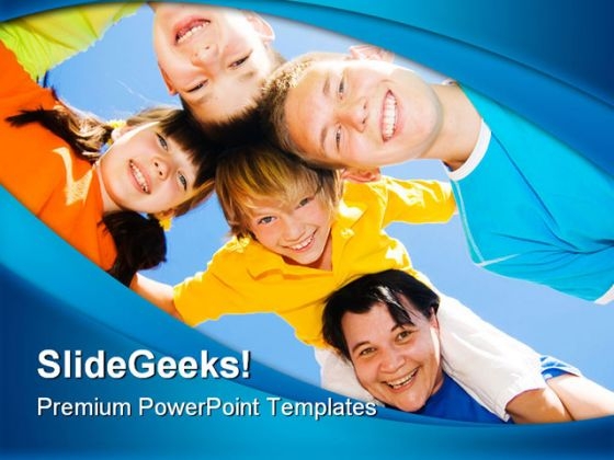 Friends People PowerPoint Template 1110 Friends People PowerPoint Template 1110