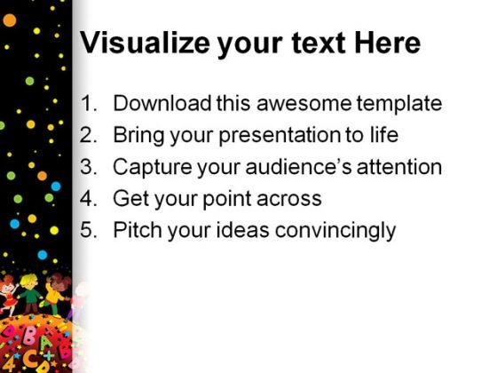 powerpoint templates children