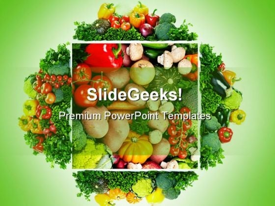 Fruits And Vegetables Health PowerPoint Templates And PowerPoint Backgrounds 0511