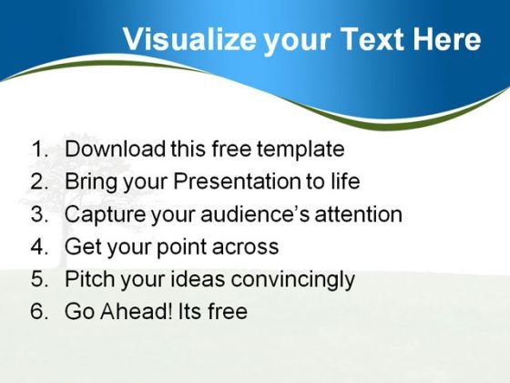Beautiful Garden PowerPoint Template multipurpose slides