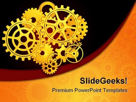 Gears02 Industrial PowerPoint Templates And PowerPoint Backgrounds 0511
