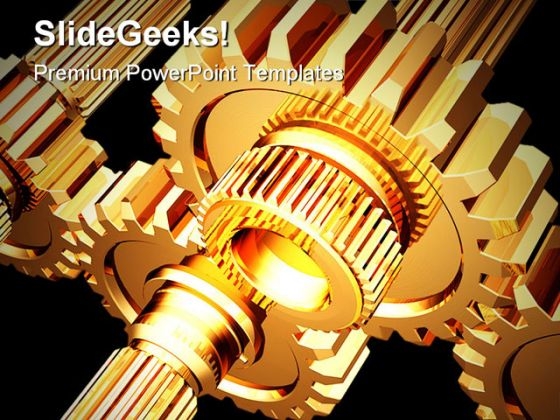 Gears Industrial PowerPoint Background And Template 1210 Gears Industrial PowerPoint Background And Template 1210