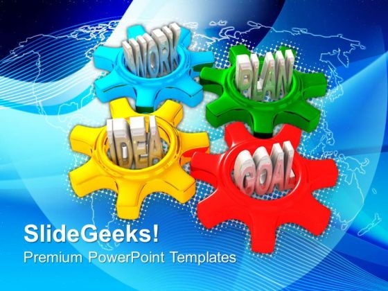 Gears Turn In Conjunction Gearwheels PowerPoint Templates And PowerPoint Themes 0812 Gears Turn In Conjunction Gearwheels PowerPoint Templates And PowerPoint Themes 0812