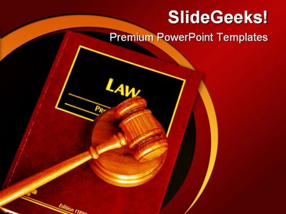 Geave Book Law PowerPoint Template 0810 Geave Book Law PowerPoint Template 0810