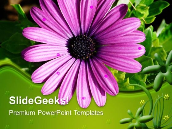 Gerbera Flower Nature PowerPoint Templates And PowerPoint Themes 0512 Gerbera Flower Nature PowerPoint Templates And PowerPoint Themes 0512