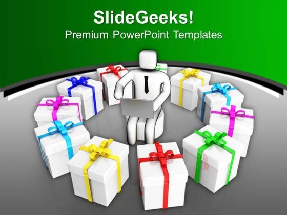 Get Multiple Gifts For Success PowerPoint Templates Ppt Backgrounds For Slides 0813 Get Multiple Gifts For Success PowerPoint Templates Ppt Backgrounds For Slides 0813