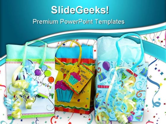 Gift Bags Festival PowerPoint Templates And PowerPoint Backgrounds 0311 Gift Bags Festival PowerPoint Templates And PowerPoint Backgrounds 0311