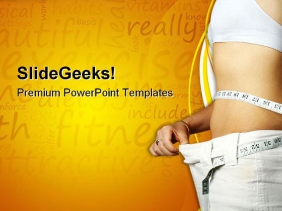 Girl Loss Weight Health PowerPoint Themes And PowerPoint Slides 0711 Girl Loss Weight Health PowerPoint Themes And PowerPoint Slides 0711