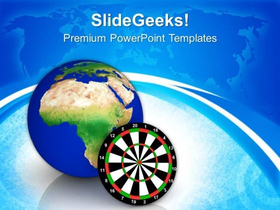 Global Business Target PowerPoint Templates Ppt Backgrounds For Slides 0513