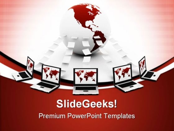 Global Computer Network Communication PowerPoint Themes And PowerPoint Slides 0411 Global Computer Network Communication PowerPoint Themes And PowerPoint Slides 0411