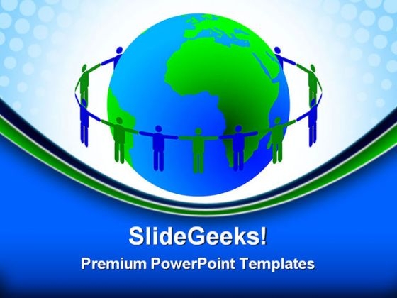 Global Connection Communication PowerPoint Themes And PowerPoint Slides 0311