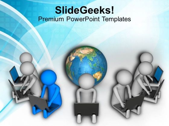Global Connectivity Is Good PowerPoint Templates Ppt Backgrounds For Slides 0713 Global Connectivity Is Good PowerPoint Templates Ppt Backgrounds For Slides 0713