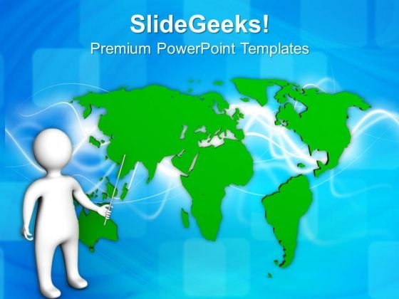 Global Connectivity Is Important For Business PowerPoint Templates Ppt Backgrounds For Slides 0513