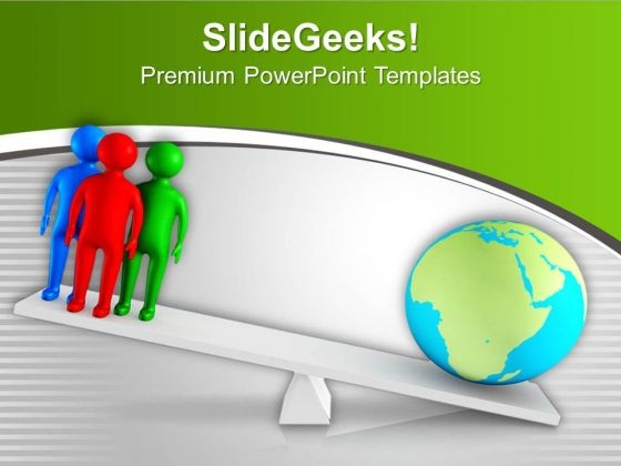 global market has more weightage powerpoint templates ppt