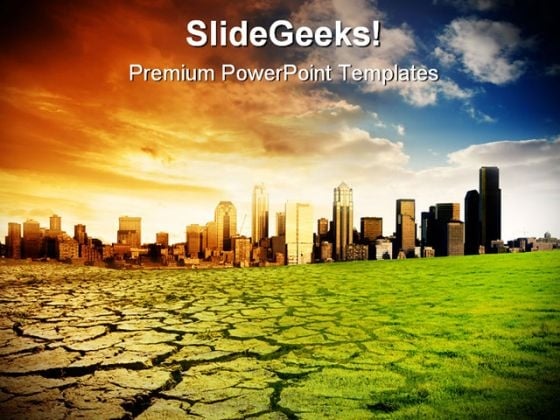Global Warming Environment Powerpoint Template 1110 Powerpoint Themes
