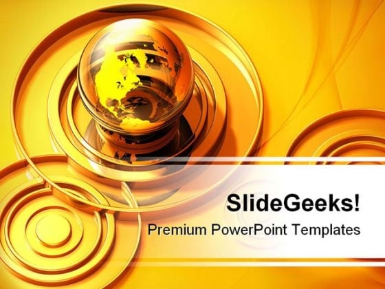 Globe And Concentric Circles Global PowerPoint Templates And PowerPoint Backgrounds 0211 Globe And Concentric Circles Global PowerPoint Templates And PowerPoint Backgrounds 0211