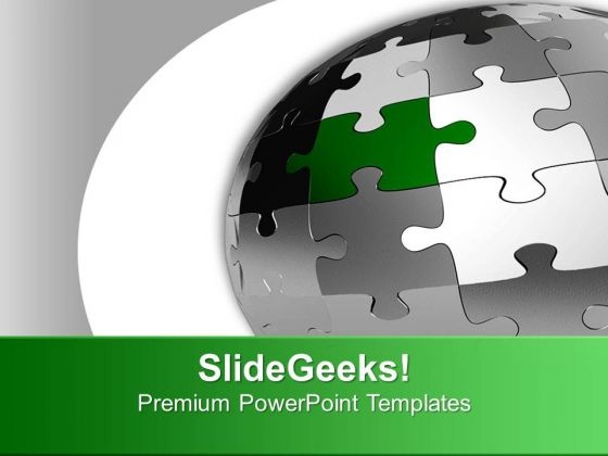 Globe Spherical Puzzle Design PowerPoint Templates Ppt Backgrounds For Slides 0713 Globe Spherical Puzzle Design PowerPoint Templates Ppt Backgrounds For Slides 0713