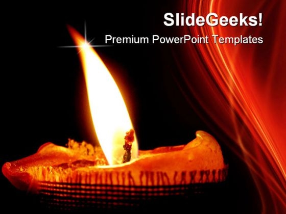 Glowing Candle Festival PowerPoint Themes And PowerPoint Slides 0511 Glowing Candle Festival PowerPoint Themes And PowerPoint Slides 0511