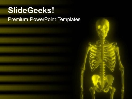 skeleton powerpoint templates slides and graphics bone powerpoint templates
