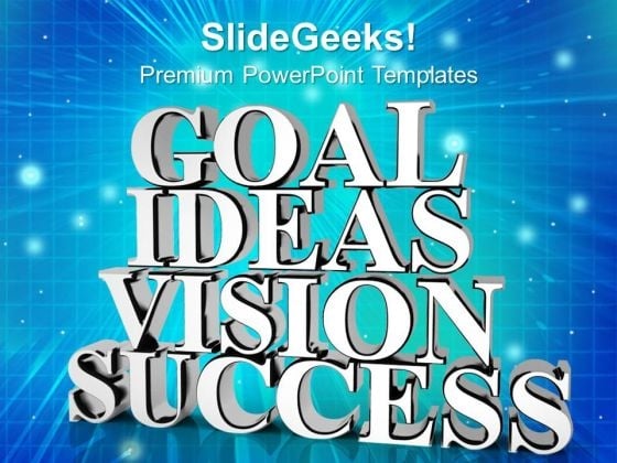 Goal Ideas Vision Success White PowerPoint Templates And PowerPoint Themes 1012 Goal Ideas Vision Success White PowerPoint Templates And PowerPoint Themes 1012