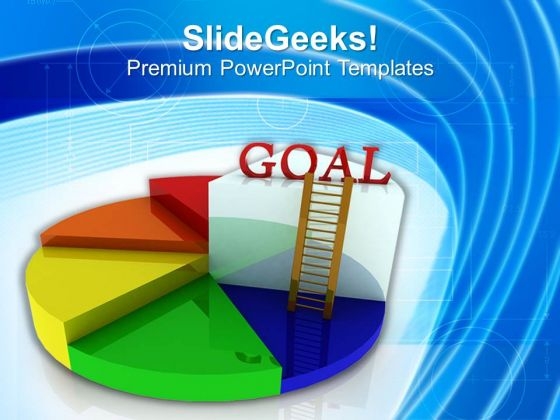 Goal Of Business Depends On Growth Pie Chart PowerPoint Templates Ppt Backgrounds For Slides 0413 Goal Of Business Depends On Growth Pie Chart PowerPoint Templates Ppt Backgrounds For Slides 0413
