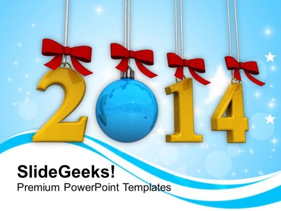 Goals New Year 2014 PowerPoint Template 1113 Goals New Year 2014 PowerPoint Template 1113