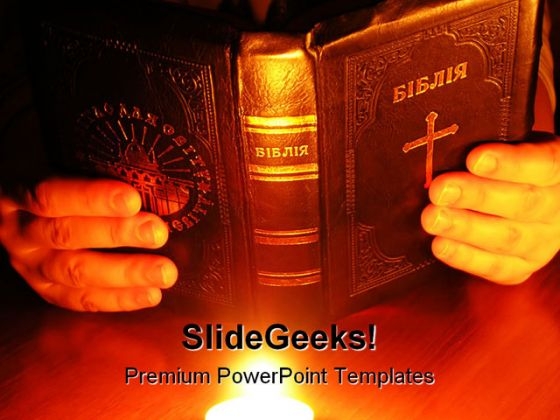 god_talks_to_me_religion_powerpoint_template_0610_title