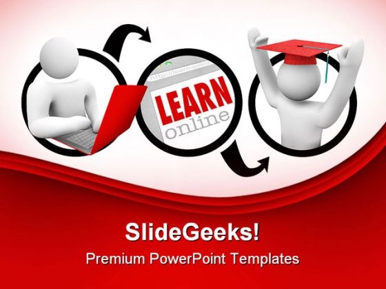 Going Online To Learn Education PowerPoint Themes And PowerPoint Slides 0711 Going Online To Learn Education PowerPoint Themes And PowerPoint Slides 0711