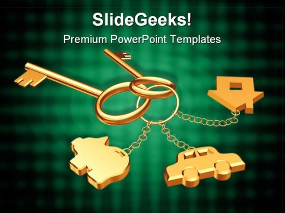 Gold Keys Security PowerPoint Templates And PowerPoint Backgrounds 0811 Gold Keys Security PowerPoint Templates And PowerPoint Backgrounds 0811