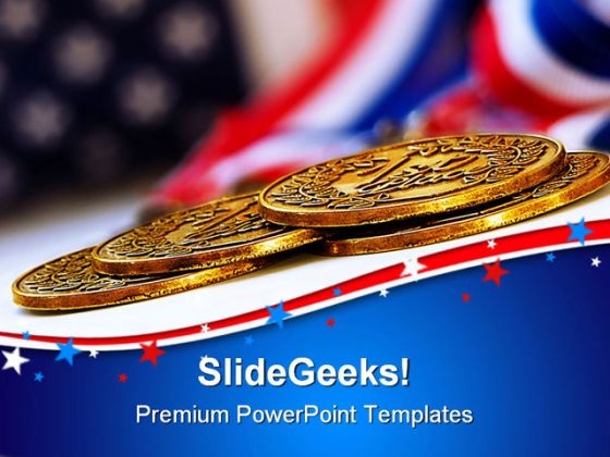 Gold Medals Success PowerPoint Themes And PowerPoint Slides 0711 Gold Medals Success PowerPoint Themes And PowerPoint Slides 0711