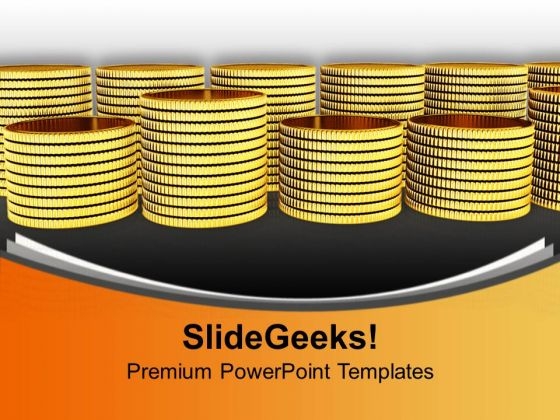 Golden Coins As Stack Finance PowerPoint Templates Ppt Backgrounds For Slides 0313 Golden Coins As Stack Finance PowerPoint Templates Ppt Backgrounds For Slides 0313