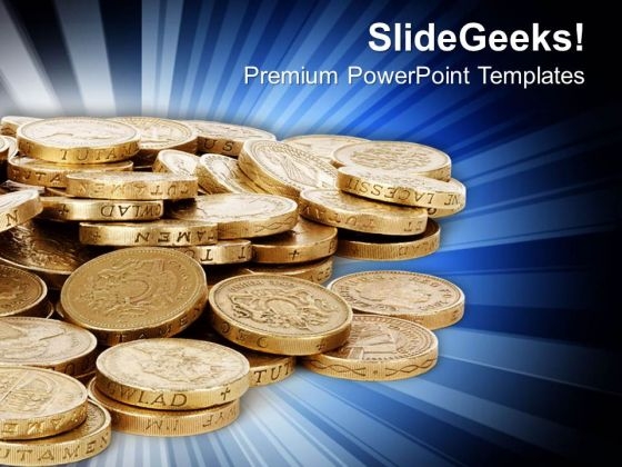 Golden Coins Financial Development PowerPoint Templates Ppt Backgrounds For Slides 0313 Golden Coins Financial Development PowerPoint Templates Ppt Backgrounds For Slides 0313