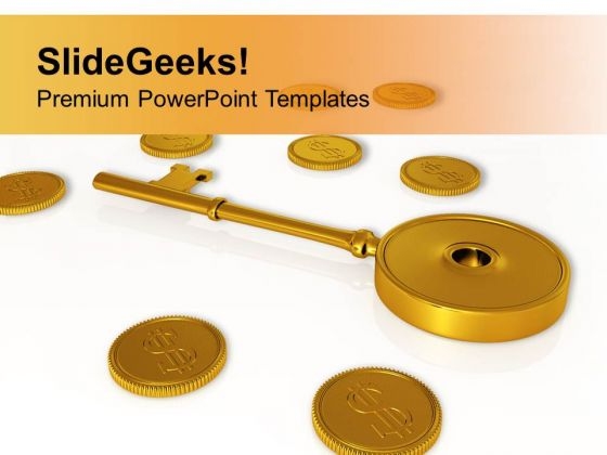 Golden Key With Coins Security Finance PowerPoint Templates Ppt Backgrounds For Slides 1212 Golden Key With Coins Security Finance PowerPoint Templates Ppt Backgrounds For Slides 1212