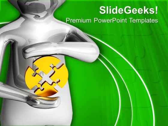 Golden Puzzle Hovering Between Hands PowerPoint Templates Ppt Backgrounds For Slides 0813 Golden Puzzle Hovering Between Hands PowerPoint Templates Ppt Backgrounds For Slides 0813