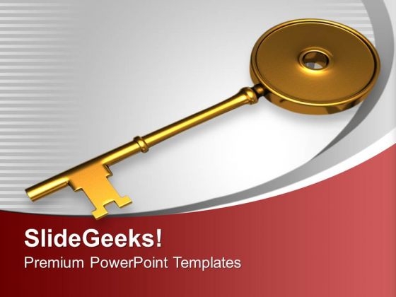 Golden Success Key On White Background PowerPoint Templates Ppt Backgrounds For Slides 0313 Golden Success Key On White Background PowerPoint Templates Ppt Backgrounds For Slides 0313