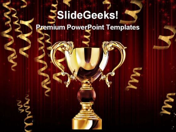 Golden Trophy Cup Success PowerPoint Themes And PowerPoint Slides 0311 Golden Trophy Cup Success PowerPoint Themes And PowerPoint Slides 0311
