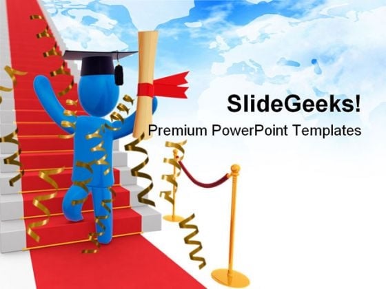 Graduate Student Success PowerPoint Backgrounds And Templates 1210 Graduate Student Success PowerPoint Backgrounds And Templates 1210