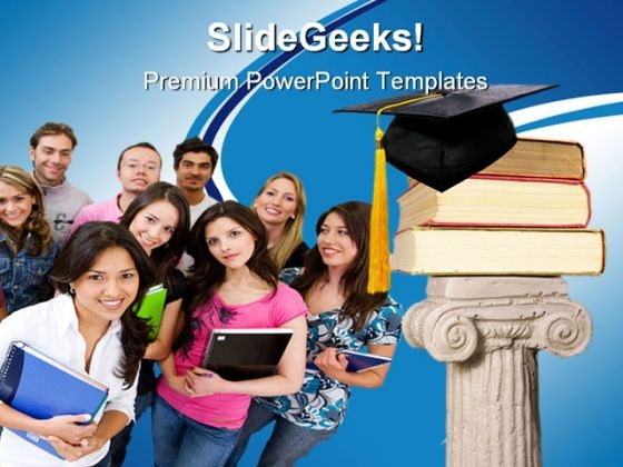 Graduation01 Education PowerPoint Template 1110 Graduation01 Education PowerPoint Template 1110