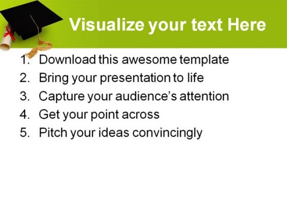 graduation powerpoint template