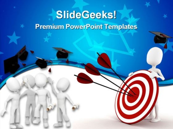 Graduation Target Education PowerPoint Themes And PowerPoint Slides 0311 Graduation Target Education PowerPoint Themes And PowerPoint Slides 0311
