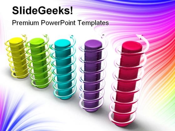 Graph Business PowerPoint Template 0910 Graph Business PowerPoint Template 0910