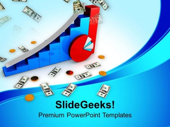 Graph For Increasing Dollar Value PowerPoint Templates Ppt Backgrounds For Slides 0713 Graph For Increasing Dollar Value PowerPoint Templates Ppt Backgrounds For Slides 0713