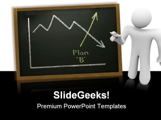 Graph On Blackboard Business PowerPoint Templates And PowerPoint Backgrounds 0511 Graph On Blackboard Business PowerPoint Templates And PowerPoint Backgrounds 0511