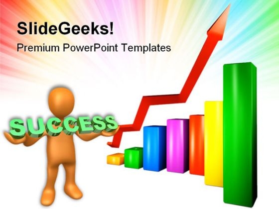 Graph Showing Success Business PowerPoint Templates And PowerPoint Backgrounds 0611 Graph Showing Success Business PowerPoint Templates And PowerPoint Backgrounds 0611