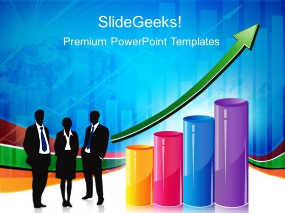 Graph With Arrow Business PowerPoint Templates And PowerPoint Themes 0212 Graph With Arrow Business PowerPoint Templates And PowerPoint Themes 0212