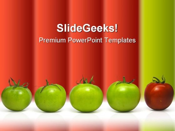 Green And Red Tomatoes Food PowerPoint Templates And PowerPoint Backgrounds 0211 Green And Red Tomatoes Food PowerPoint Templates And PowerPoint Backgrounds 0211