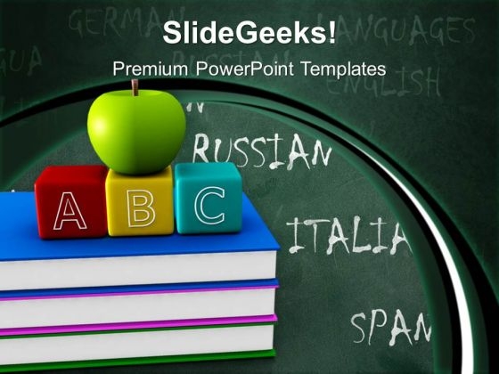 Green Apple And Abc Food PowerPoint Templates And PowerPoint Themes 1012 Green Apple And Abc Food PowerPoint Templates And PowerPoint Themes 1012