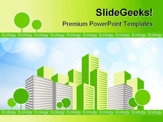 green city environment powerpoint templates and powerpoint environment powerpoint template