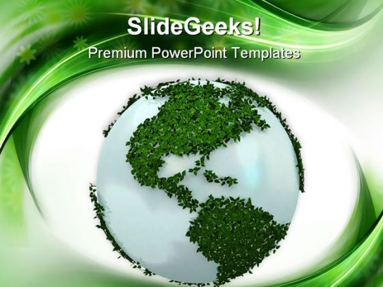 Green Earth Environment PowerPoint Templates And PowerPoint Backgrounds 0311 Green Earth Environment PowerPoint Templates And PowerPoint Backgrounds 0311