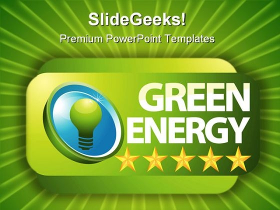 Green Energy Global PowerPoint Template 0810 Green Energy Global PowerPoint Template 0810